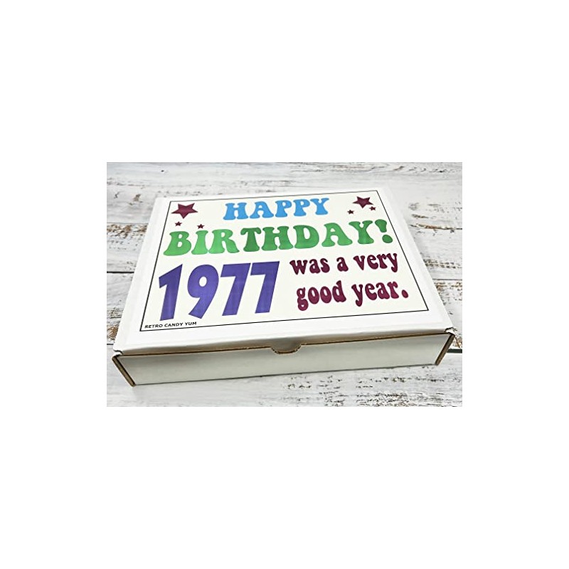 RETRO CANDY YUM ~1977 48th Birthday Gift Box Classic Nostalgic
