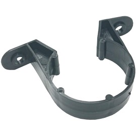 One Stop DIY 10 x Rohrschellen grau Sattelband Abflussrohrhalterungen 32 mm