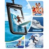 PEDVSTY Floating Waterproof Phone Pouch 2 Pack - Up to