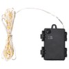 LED String Light Black and White Plastic 102.4 in,51701