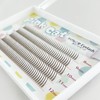 Kagonekodo Partial False Eyelashes (Brown, Hair Bundle, Type 8mm-12mm, IS-BR)