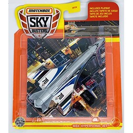 Matchbox - Sky Busters 2022 - MBX Hypersonic Jet - 11/33 - Includes playmat