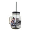 Duck Commander Hey Jack Clear Mason Jar w/ Straw &