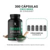 Espirulina Organica De 300 Cáps 500mg Alga Spirulina. B Life