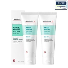 Headquarters Centellian 24 Madeca Aknans Pore Pack Cleanser 120ml 2 FOM Cleansing / 본사직영 센텔리안24 마데카 아크니언스 모공 팩 클렌저 120ml 2개  폼클렌징