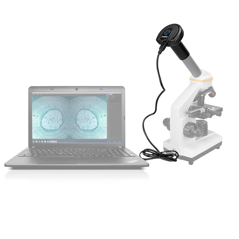 SVBONY SV189 Microscope Digital Camera, 1.3 Million Pixel USB2.0 Microscope