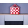 Wooden Advent Calender with 24 individual Drawers and Lights