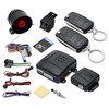 MASO Car Central Lock Universal Auto Remote Central Kit Vehicle Door Lock with Shock Sensor + Contorl Box + 2 Remote Contorl for Car Central Door Lock