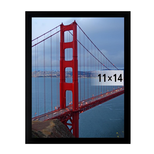 BESCRCL 11x14 Picture Frame Wall Hanging Photo Frame, Black, 1