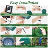 AnseTo Smart Solar Irrigation Kit - 15m Hose,Auto Watering for