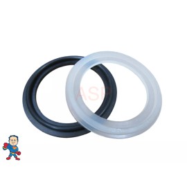 American Spa Parts Hot Tub Spa 2" Heater or Pump Union Gasket Combo (1) 2 1/2" Lip & (1) 2 5/8" Lip