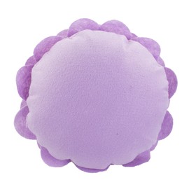 Fennco Styles Eva's Flower Garden Decorative Filled Throw Pillow 16" Round - Lilac Floral Accent Pillow for Home, Couch, Bed, Living Room, Holiday and Office Décor