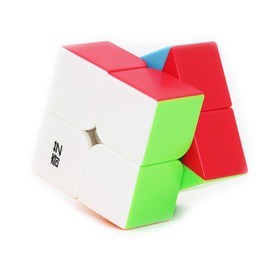 OJIN Qidi S2 2 x 2 Cube 2 Layer 2 x 2 x 2 Cube Speed Puzzle Cube Smooth Turning Cube Toy (Stickerless)