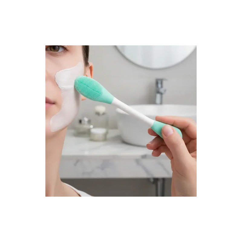 Cuidado Facial Brocha Aplicadora De Mascarillas Silicon