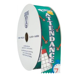 Hodges Badge Perfect Attendance Award Ribbon Roll - 450 Count