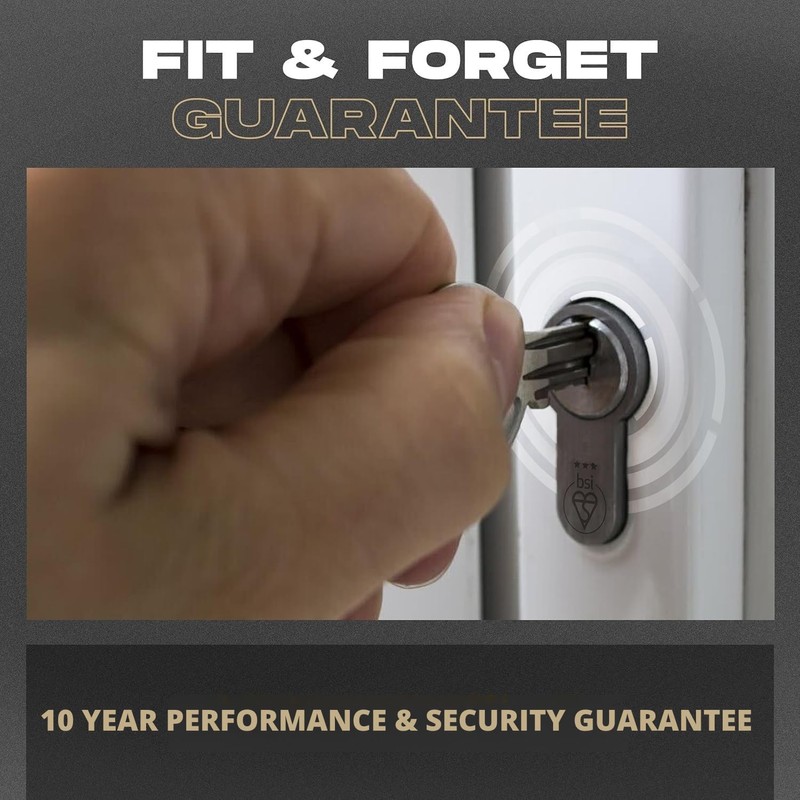 IRONWORX® Spectre Nickel 45mm (Turn) / 45mm (Key) (90mm) Maximum-Security