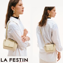 LAFESTIN Small Quilted Crossbody Bags For Women With Chain Strap, Trendy Shoulder Bag Soft Clutch Womens Crossbody Handbags, Almond Yellow