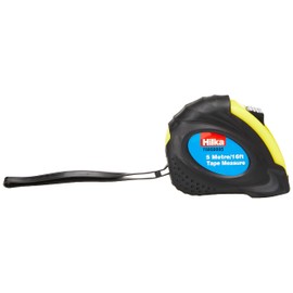Hilka 75950005 Tape Measure, Black, 5 m