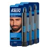 Retoque Temporal Just For Men Para Canas Barba Negro 3pack