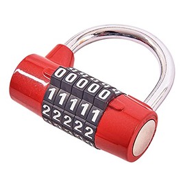 Amtech T1144 5 Digit zinc Combination Padlock