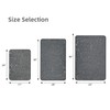 YIHOUSE Memory Foam Bath Mat Cobblestone Bathroom Rug Non Slip