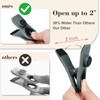 TACGEA 12 Pack Bag Clips, Magnetic Chip Clips Heavy Duty