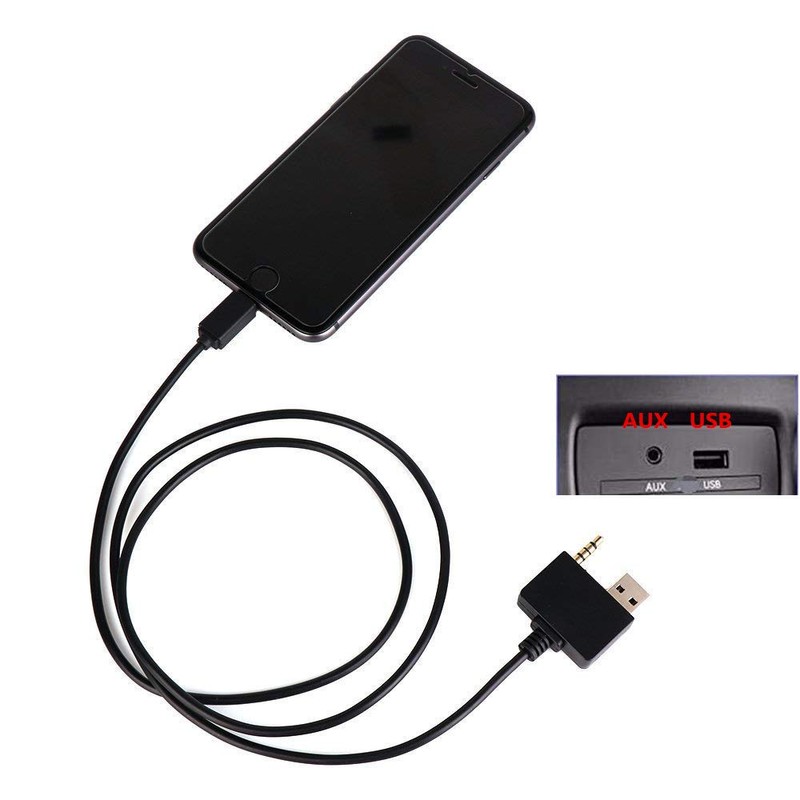 Music Interface AUX Cable 3.5mm Lead Wire Cord Compatible with