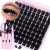 Spiky Lash Clusters Kit D Curly Volume Eyelash Clusters Kit