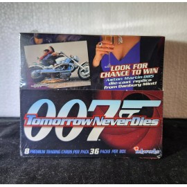 Bond 007 Tomorrow Never Dies Trading Cards - Sealed Box - 1997 Inkworks