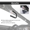 ROMELACK 2PCS Grab Handles Aluminum Compatible with Can Am Maverick