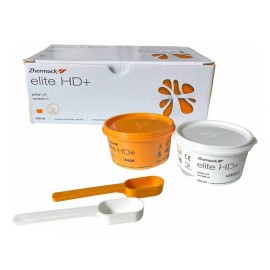 Zhermack Elite Hd+ Putty Soft Base 250 Ml + Catalizador 250 Ml