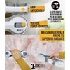 Jokline Elderly Shower Handle with 3 Suction Cups for Safety