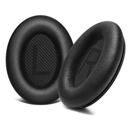 Wanme Replacement Ear Pads for Bose Headphones, Professional Headphones for Bose QuietComfort 15 QC15 QC25 QC2 QC35/ Ae2 Ae2i Ae2w SoundTrue & SoundLink Over-Ear Headphones (Black)