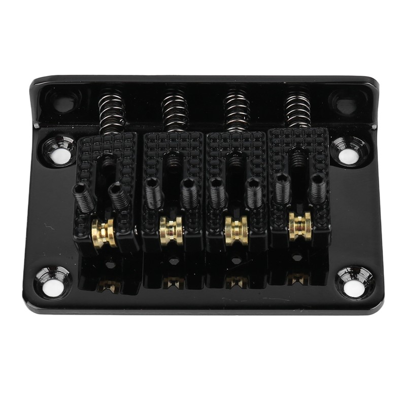 4 String Guitar Bridge Metal Enhanced Sound Stylish Electric Guitar
