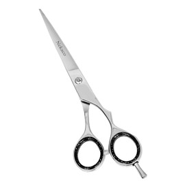 Professional 6 inches Hair Cutting Scissors, Premium Quality Stainless Steel Hair Scissors, Hair Shears for Barber Salon & Home (Silver)