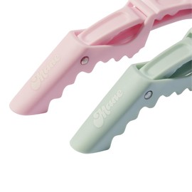 Mane All Grip No Slip Hair Sectioning Clips - Alligator Hair Clips for Styling, Blow-Drying, Curling & Flat-Ironing (4 Count)