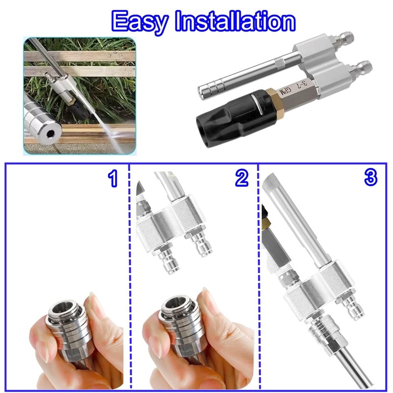 Shooter Tip M5 Twist Nozzle, Long Range Soap, M5 Twist