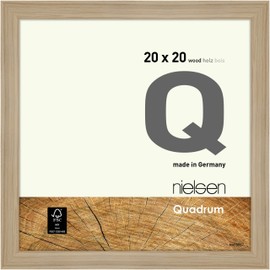 nielsen Quadrum Wooden Picture Frame 20 x 20 cm Natural Oak