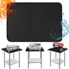 25x19.5 Inchs Heat Resistant Mat for Countertop to Protect Your Prep Table,FireProof Under Portable Grill Table Mat,Outdoor Tabletop Grill Heat Protector Pad,Indoor Fireplace Mat