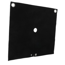 Operitacx Schweißpad Wärmeleitpad Schweißschildpad Löt Feuerdecke Feuerfeste Decke Schweißdecke Feuerfeste Lötdecke Für Klempnerarbeiten Schwarzer Filz