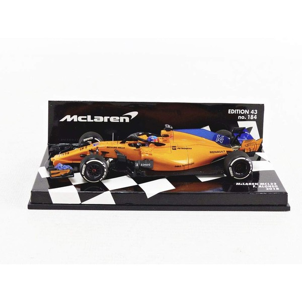 ☆ Mini Champ 1/43 McLaren Renault MCL33 2018 F1#14 F. Alonso
