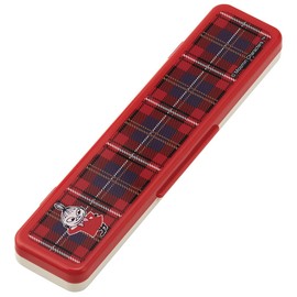 Skater CCS3SAAG-A Silver Ion Ag+ Antibacterial Little Mii Chiek Chopsticks & Spoon Set, Made in Japan, Moomin, 7.1 inches (18 cm)