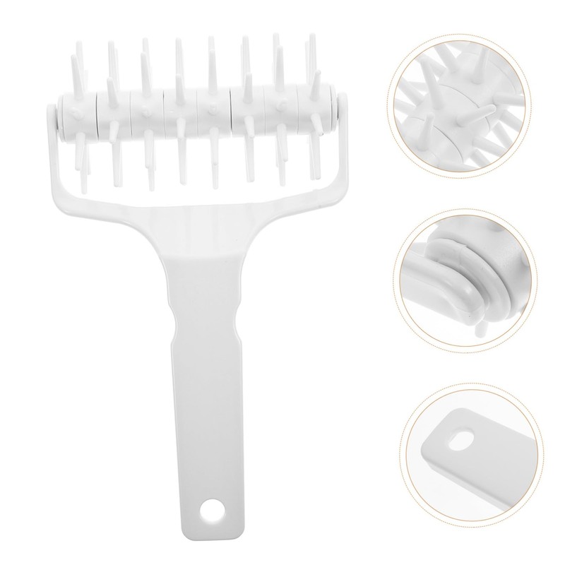 Alipis 1pc Pizza Punch Crinkle Pizza Cutter Rocker Blade Pizza