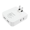 FUMITAKE Power Strip with USB Slim, Thin, Small, Multi-tap USB,