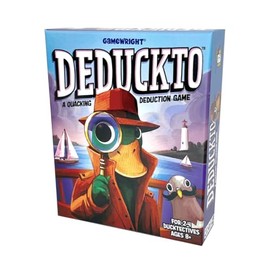 Gamewright - Deduckto - Un Juego de deducción Quacking - Juego de Cartas para niños de 8 años en adelante - Ideal para la Noche de Juegos en Familia