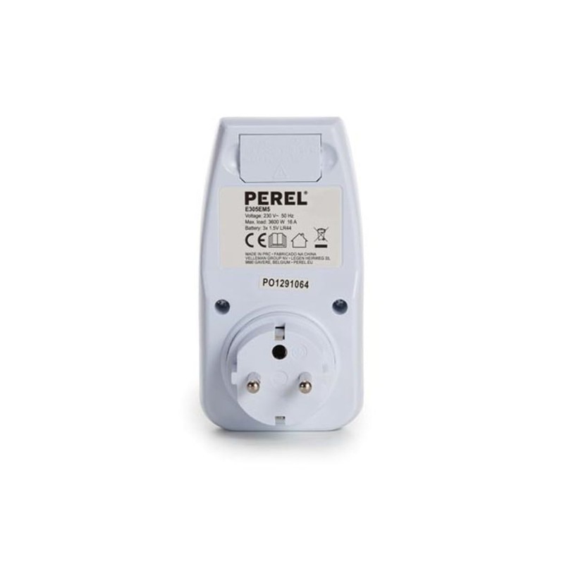Perel e305em5 Wattmeter Earth French 230 V/16 A