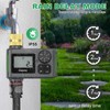 WiFi Hose Timer Brass Inlet & Outlet, Smart Sprinkler Timer