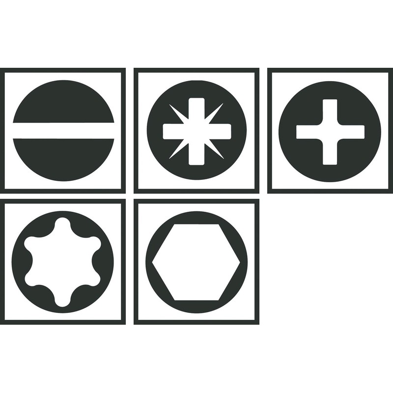 BOSCH Multi Driver & Socket Set 2607017375