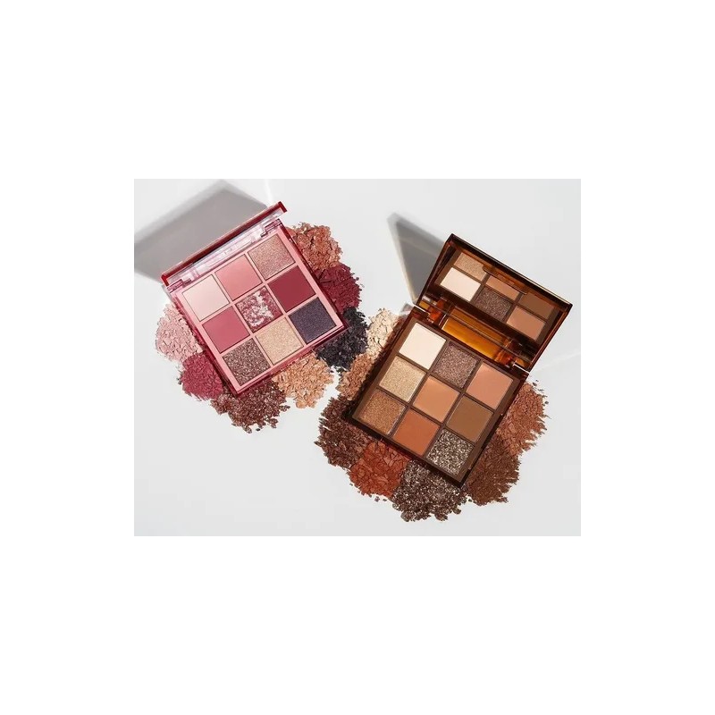 Paleta Sombras 9 Tonos Colección Oasis Farmasi Color ROSE DUNE