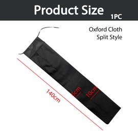 140cm Waterproof Oxford Fishing Rod Bag Portable Tackle Storage Case